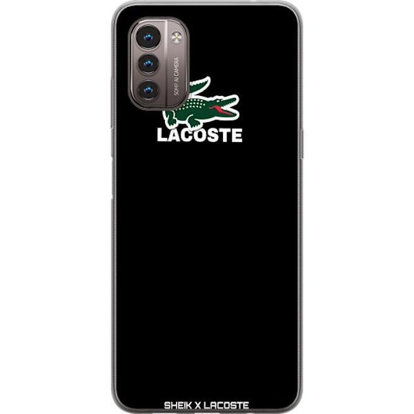 Nokia G21 Gjennomsiktig deksel Lacoste