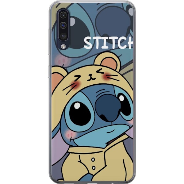 Samsung Galaxy A50 Genomskinligt Skal Stitch