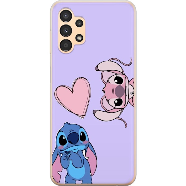 Samsung Galaxy A13 Läpinäkyvä kuori Stitch Mode