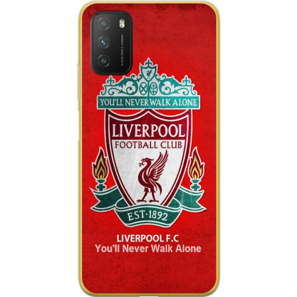 Xiaomi Poco M3  Läpinäkyvä kuori Liverpool