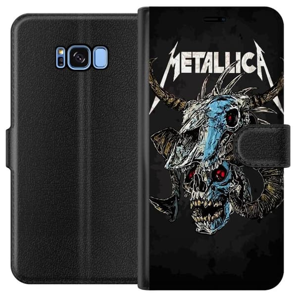 Kompatibelt Plånboksfodral till Samsung Galaxy S8 Metallica
