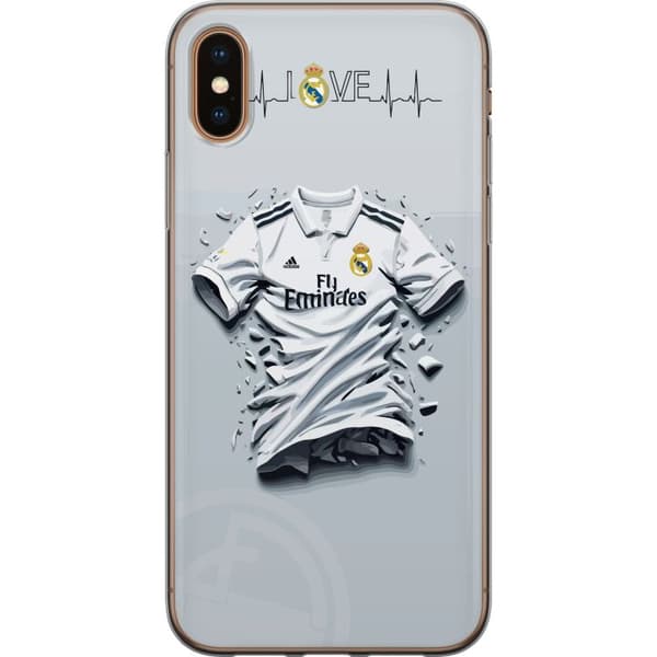 Kompatibelt Mobilskal till Apple iPhone XS Real Madrid