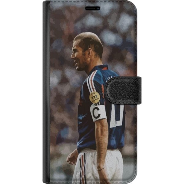 Motorola Moto G34 Lommeboketui Zinedine Zidane (Frankrike)