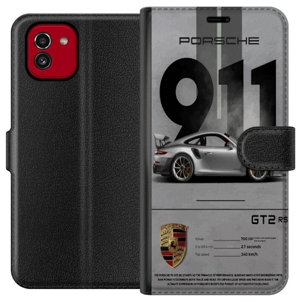 Samsung Galaxy A03 Lommeboketui Porsche 911