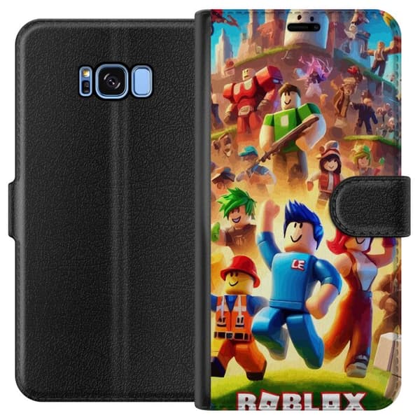 Kompatibelt Plånboksfodral till Samsung Galaxy S8 Roblox