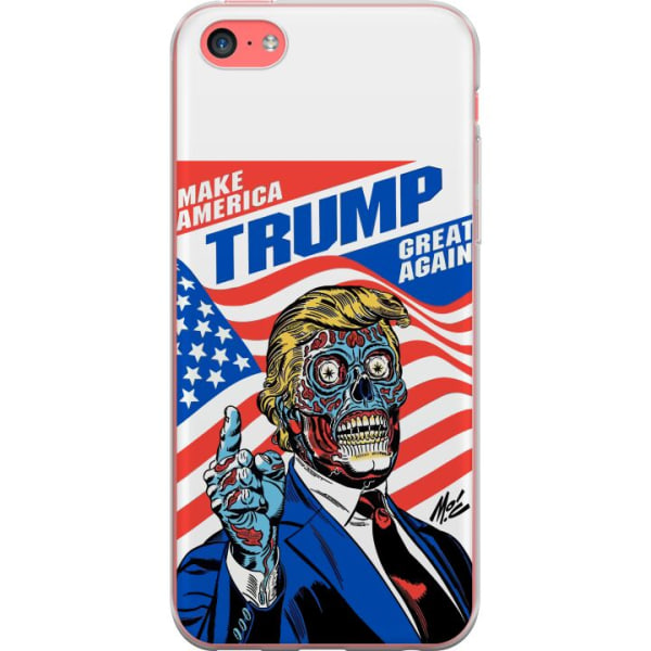 Apple iPhone 5c Gennemsigtig cover  Trump