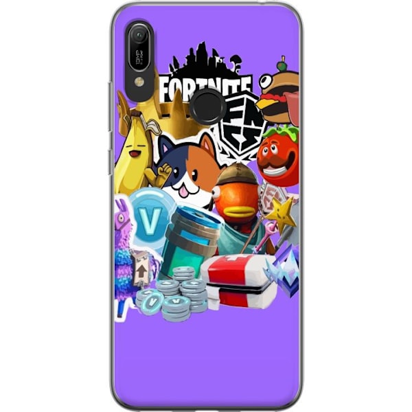 Huawei Y6 (2019) Gjennomsiktig deksel Fortnite