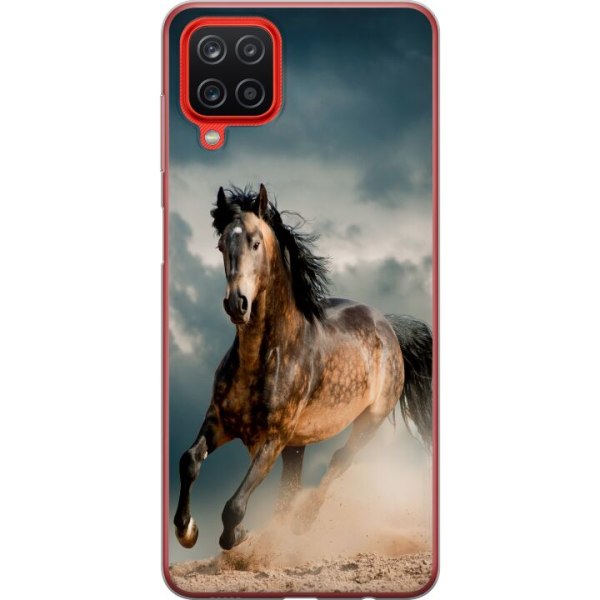 Samsung Galaxy A12 Gennemsigtig cover Hest