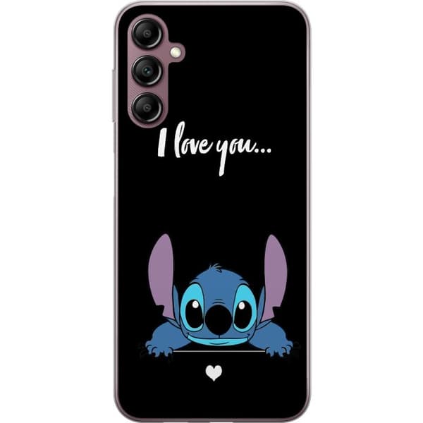 Kompatibelt Mobildeksel til Samsung Galaxy A14 5G Stitch Jeg Elsker Deg