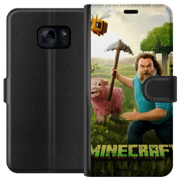 Samsung Galaxy S7 Tegnebogsetui A Minecraft Movie