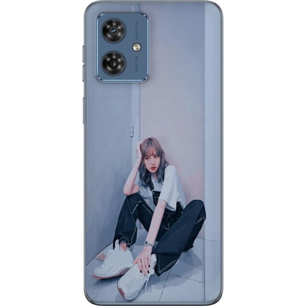Motorola Moto G54 Läpinäkyvä kuori Lisa from Blackpink – K-pop Style Icon