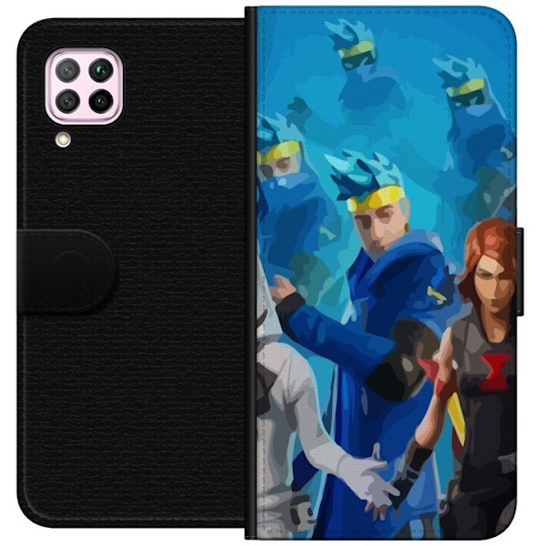 Huawei P40 lite Tegnebogsetui Fortnite