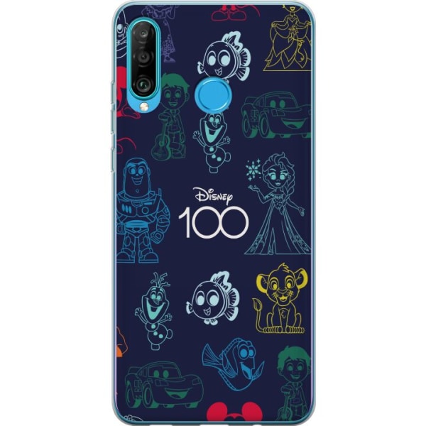 Huawei P30 lite Gjennomsiktig deksel Disney 100
