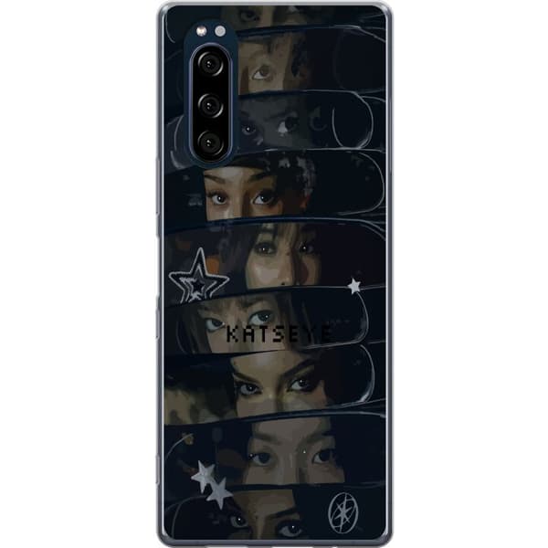 Kompatibelt Mobildeksel til Sony Xperia 5 KATSEYE svart