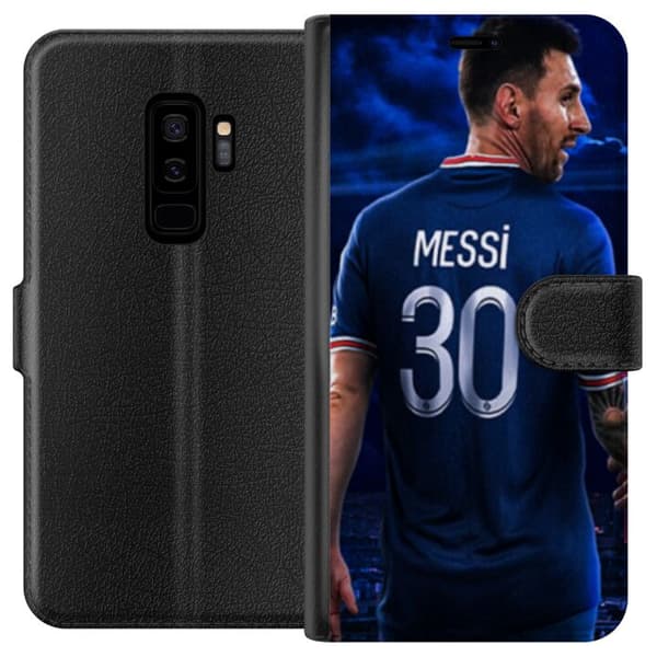 Kompatibelt Plånboksfodral till Samsung Galaxy S9+ Lionel Messi