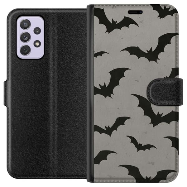 Kompatibelt Plånboksfodral till Samsung Galaxy A52s 5G Flutterprint