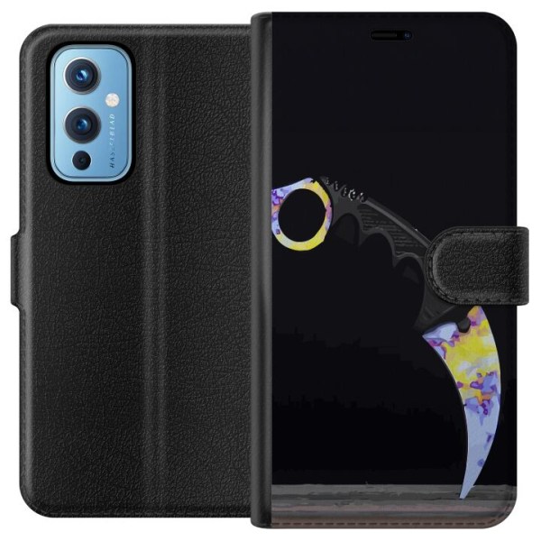 OnePlus 9 Lommeboketui Karambit / Butterfly / M9 Bayonet: Smar