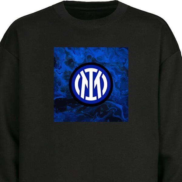 Sweatshirt för Barn | Mjuk & Klassisk Sweatshirt Inter Milan svart one size