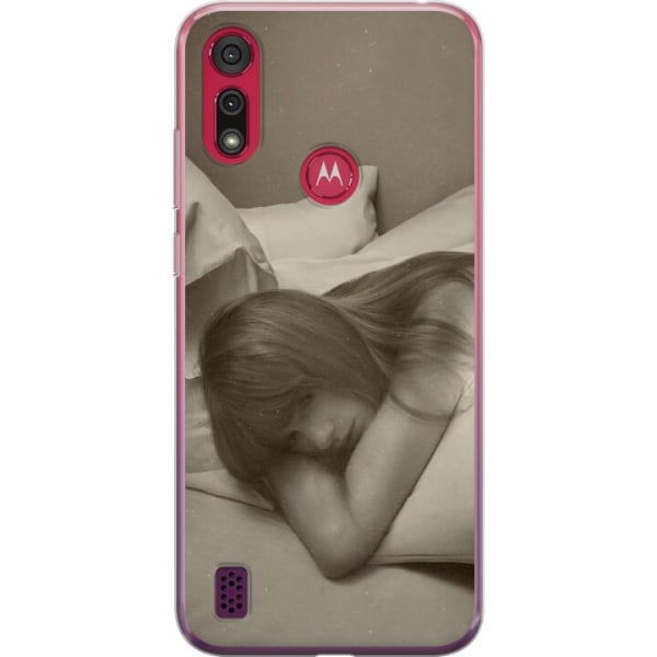 Motorola Moto E6s (2020) Läpinäkyvä kuori Taylor Swift