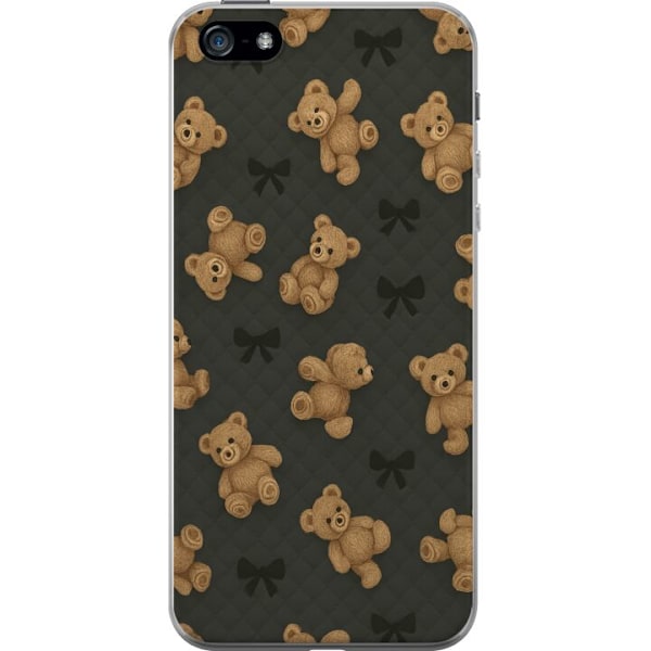 Apple iPhone 5 Genomskinligt Skal Teddy Hugs