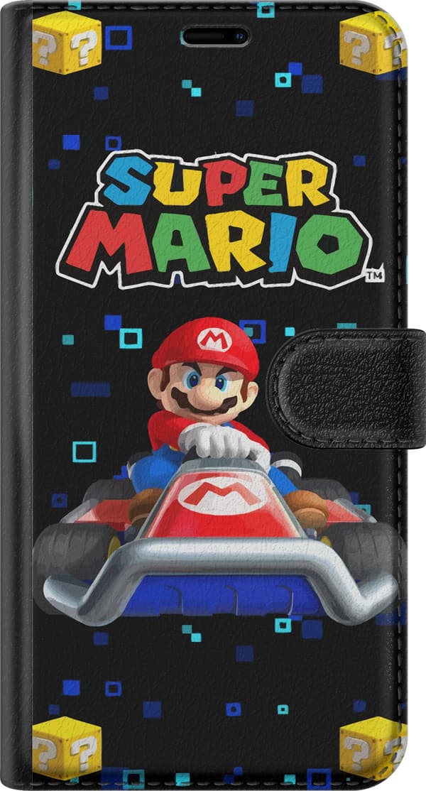 Kompatibelt Plånboksfodral till Apple iPhone X Super Mario Wonder