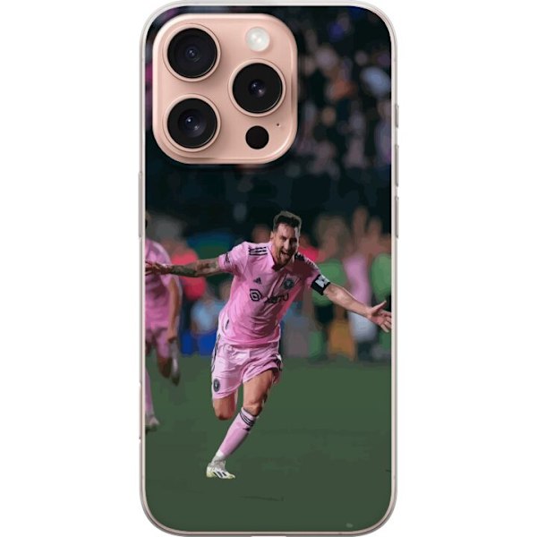 Apple iPhone 16 Pro Gennemsigtig cover Lionel Messi