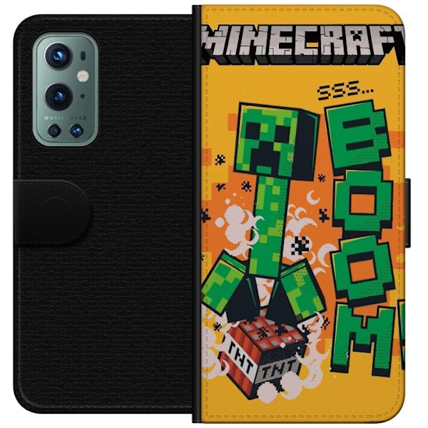 OnePlus 9 Pro Plånboksfodral Minecraft Boom