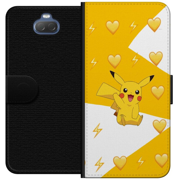 Sony Xperia 10 Lompakkokotelo Pikachu Pokémon Pelihahmo Peliaihe Suosittu Ikoni Sarjakuvasarja Pokémon GO Lasten Klassikko