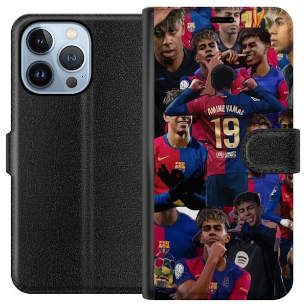 Apple iPhone 13 Pro Tegnebogsetui Lamine Yamal mobilcover til fodboldfans