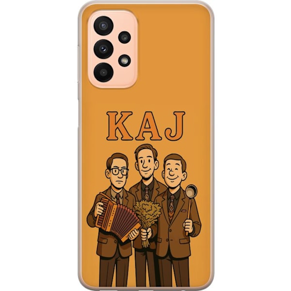 Samsung Galaxy A23 5G Gennemsigtig cover Kaj 2025