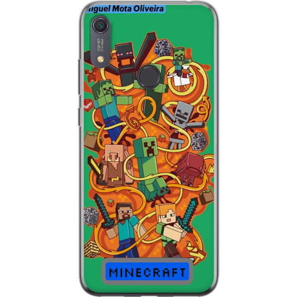 Huawei Y6s (2019) Gennemsigtig cover Minecraft