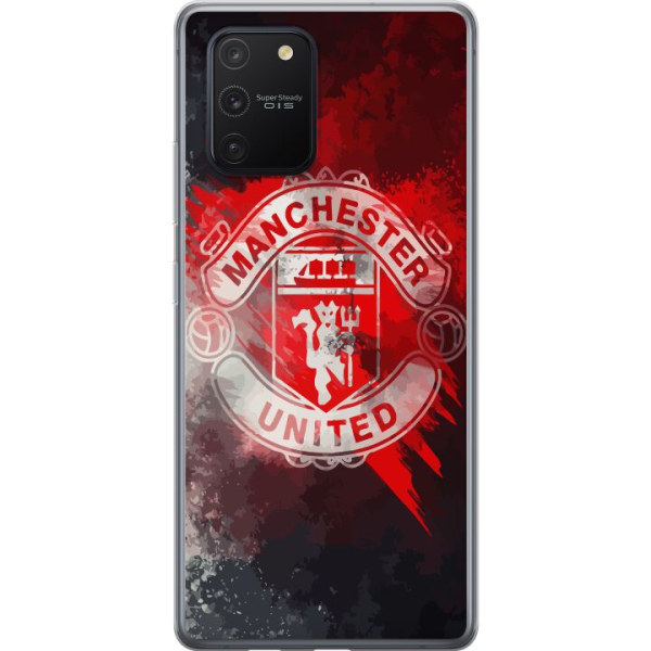 Samsung Galaxy S10 Lite Gennemsigtig cover Manchester United