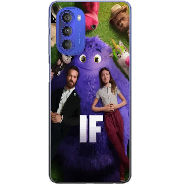 Motorola Moto G51 5G Läpinäkyvä kuori IF: Låtsaskompisar