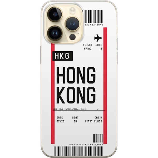 Apple iPhone 15 Pro Max Gjennomsiktig deksel Hongkong