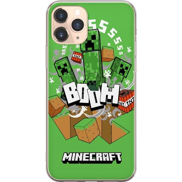 Kompatibel Mobilcover til Apple iPhone 11 Pro Minecraft Boom