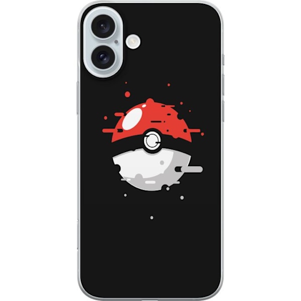 Apple iPhone 16 Plus Gennemsigtig cover Pokémon