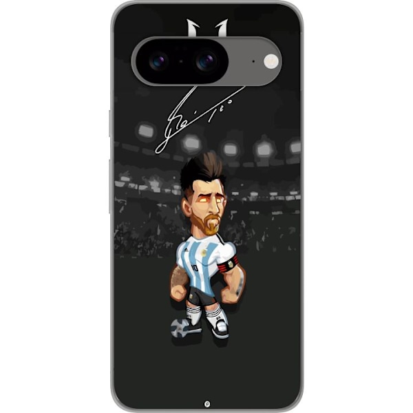 Google Pixel 8 Läpinäkyvä kuori Messi