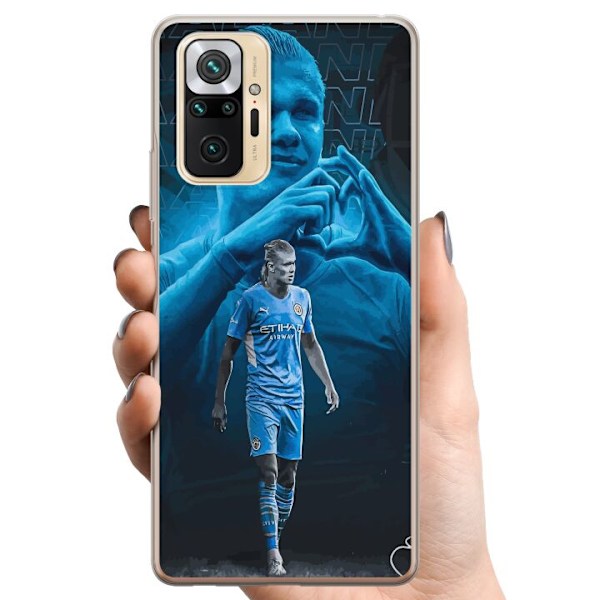 Xiaomi Redmi Note 10 Pro TPU Matkapuhelimen kuori Erling Haaland