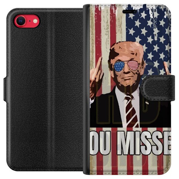 Apple iPhone 7 Lommeboketui Trump