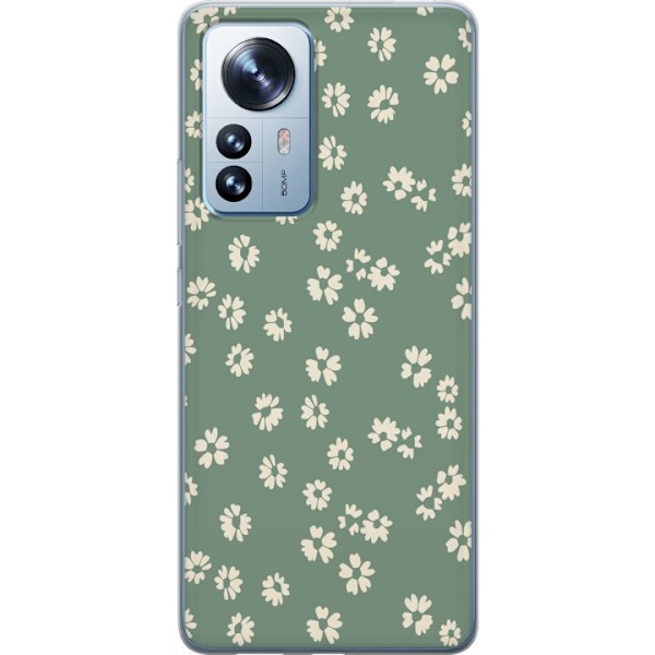 Xiaomi 12 Pro Läpinäkyvä kuori Kukkaisunelma - Värikäs Kukkakuvio