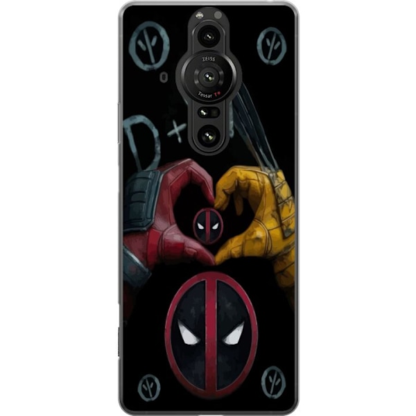 Sony Xperia Pro-I Läpinäkyvä kuori Deadpool & Wolverine Rak