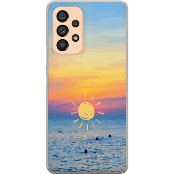 Kompatibelt Mobildeksel til Samsung Galaxy A53 5G Solnedgang