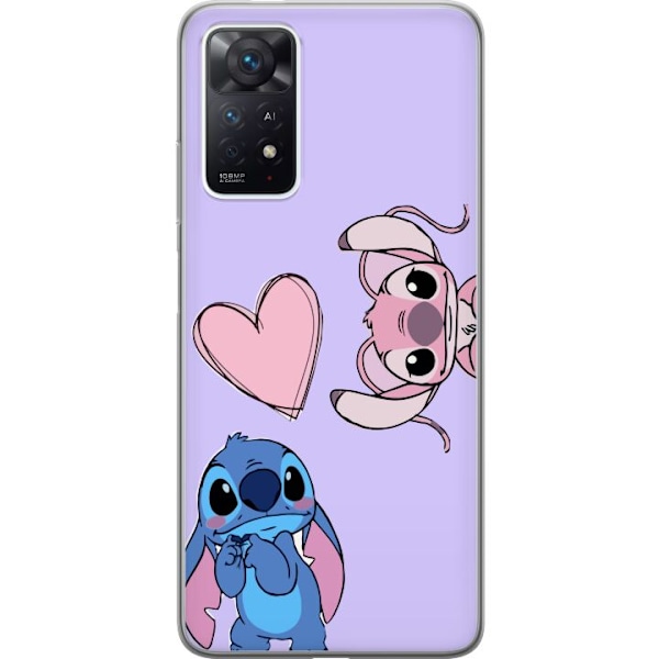 Xiaomi Redmi Note 11 Pro Genomskinligt Skal stitch vs stich