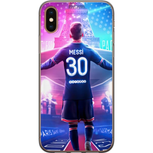 Apple iPhone XS Gjennomsiktig deksel Messi