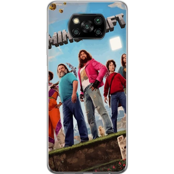 Xiaomi Poco X3 NFC Läpinäkyvä kuori A Minecraft Movie