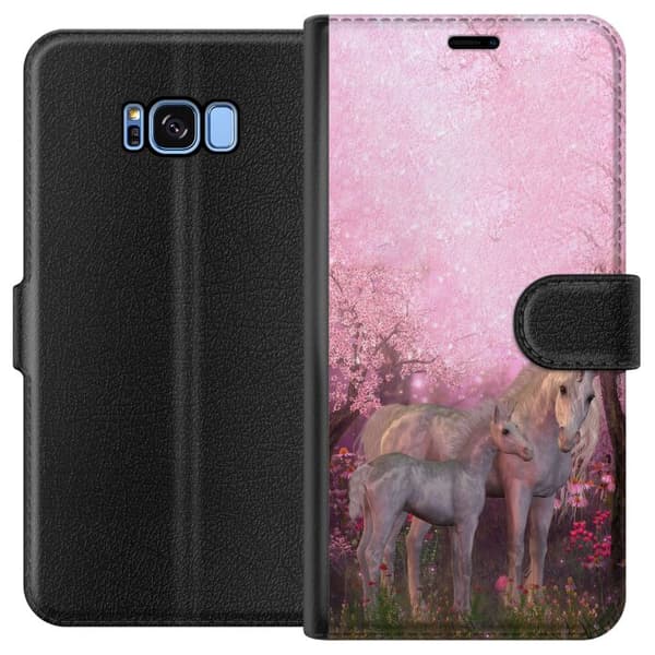Kompatibelt Plånboksfodral till Samsung Galaxy S8 Unicorn