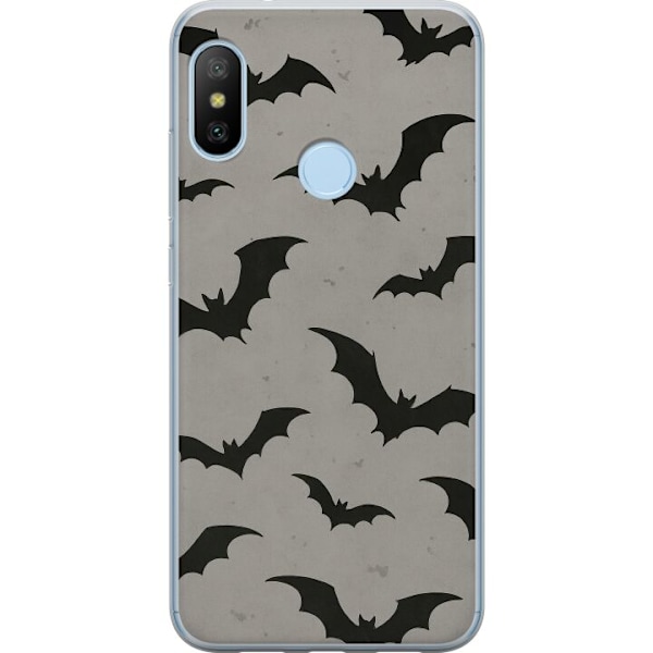 Xiaomi Mi A2 Lite Genomskinligt Skal Flutterprint