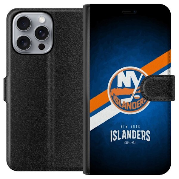 Apple iPhone 16 Pro Max Lompakkokotelo New York Islanders (NHL