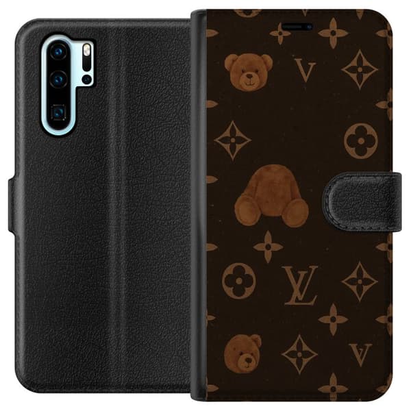 Kompatibelt Lommeboketui til Huawei P30 Pro Plush Luxe