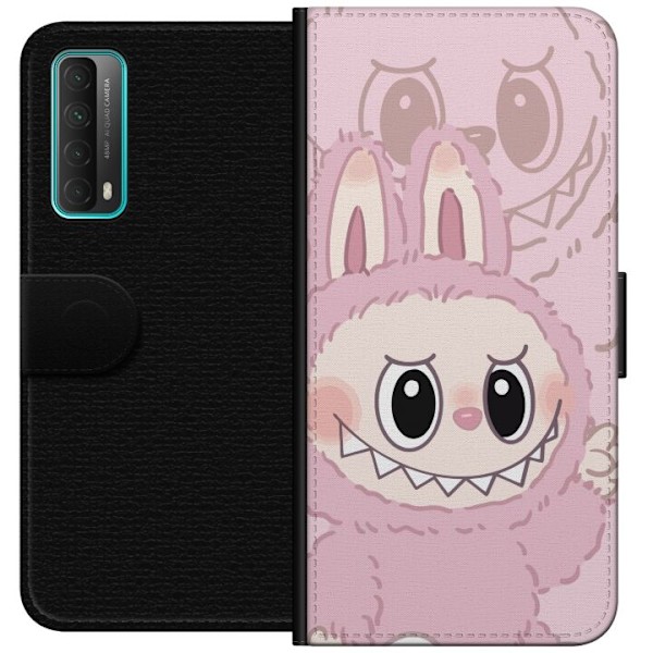 Huawei P smart 2021 Tegnebogsetui Labubu Floral Freak